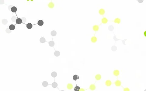 Light Green vector backdrop with artificial intelligence data. Stock Illustration