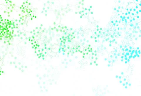 Light Green vector backdrop with artificial intelligence data. Stock Illustration