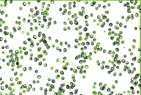Light Green vector backdrop with dots. イラスト素材