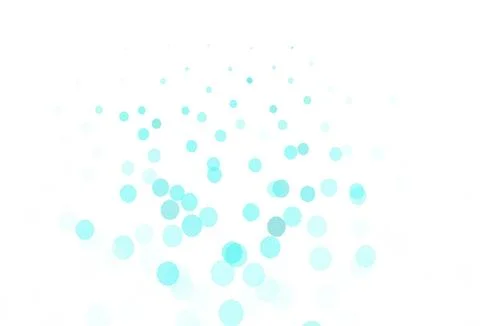 Light Green vector backdrop with dots. Illustrazione stock