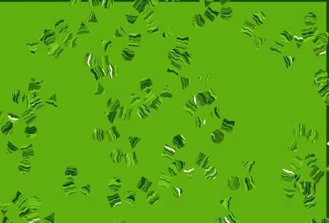 Light Green vector backdrop with lines, circles, rhombus. Stock Illustration