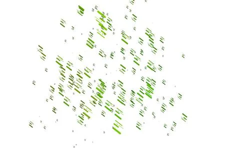 Light Green vector backdrop with long lines. Stock Illustration