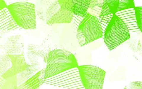 Light Green vector backdrop with memphis shapes. Stock Illustration