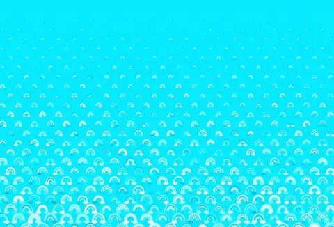 Light Green vector backdrop with rainbows, clouds. 스톡 일러스트