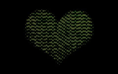 Light Green vector background with bubbles. Stock Illustration