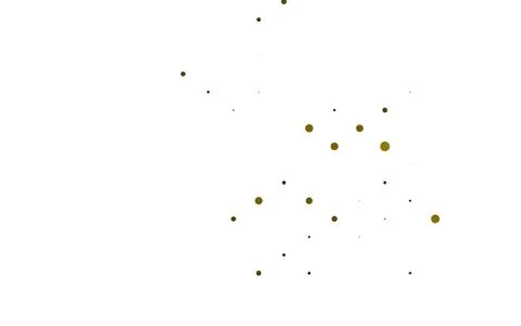 Light Green vector background with bubbles. Stock Illustration