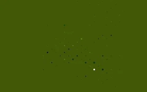 Light Green vector background with bubbles. 스톡 일러스트