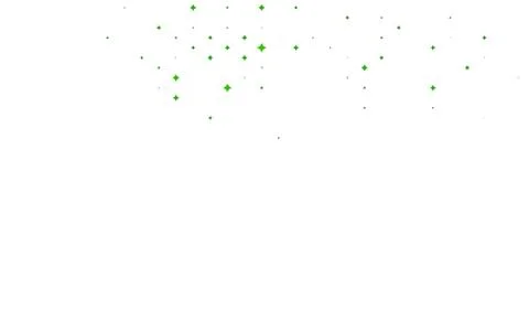 Light Green vector background with colored stars. 스톡 일러스트