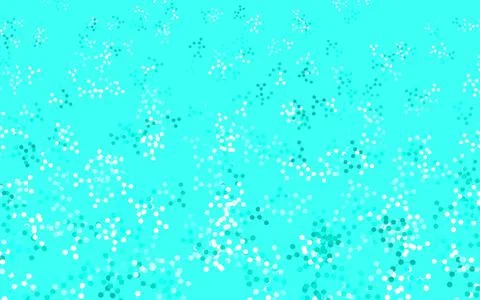 Light Green vector background with forms of artificial intelligence. イラスト素材