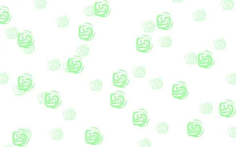 Light green vector background with spots. Stock Illustration