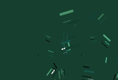 Light Green vector background with straight lines. Stock Illustration