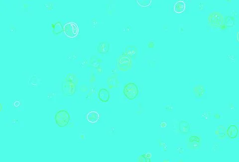 Light Green vector background with tasty food. Stock Illustration