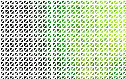 Light Green vector background with triangles. Stock Illustration