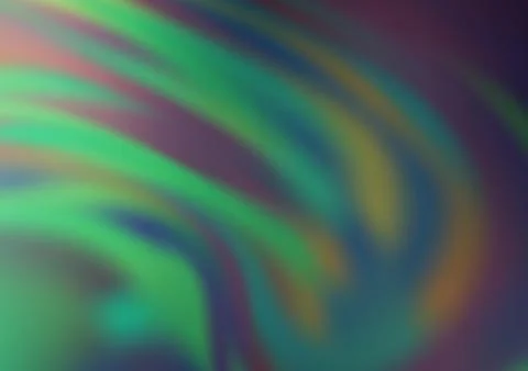 Light Green vector blurred and colored background. Stock Illustration