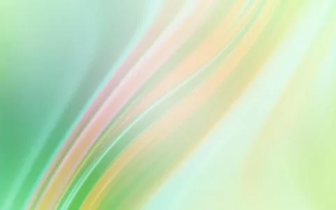 Light Green vector blurred and colored pattern. Illustrazione stock