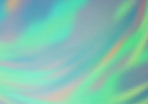 Light Green vector blurred background. Stock Illustration