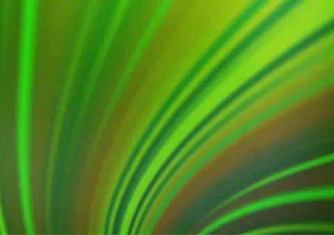 Light Green vector blurred bright template. Stock Illustration