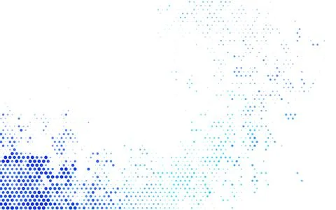 Light Green vector Blurred bubbles on abstract background with colorful gradi Stock Illustration