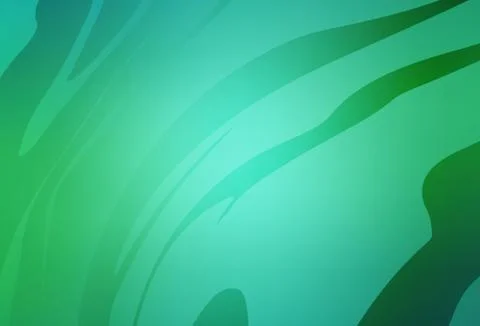 Light Green vector blurred pattern. Stock Illustration