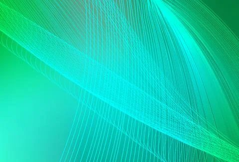 Light Green vector blurred pattern. Stock Illustration