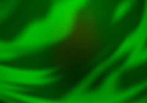 Light Green vector blurred shine abstract pattern. Illustrazione stock