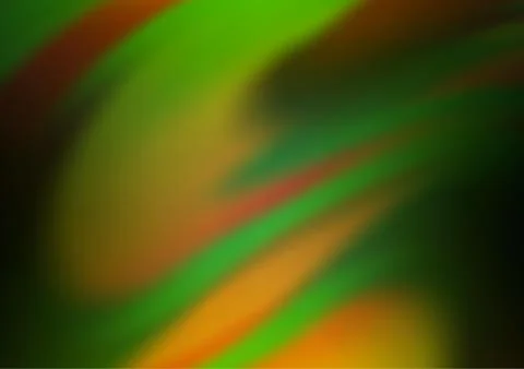 Light Green vector blurred shine abstract pattern. Stock Illustration