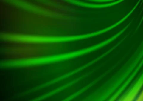 Light Green vector blurred shine abstract pattern. Illustrazione stock