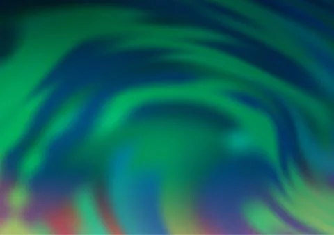 Light Green vector blurred shine abstract pattern. Stock Illustration