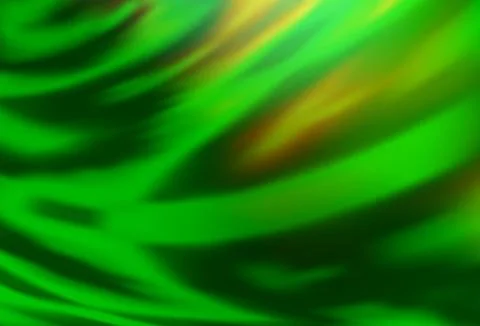 Light Green vector blurred shine abstract background. Stock Illustration