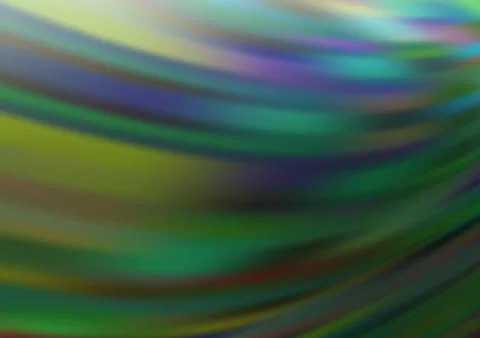 Light Green vector blurred shine abstract pattern. Illustrazione stock