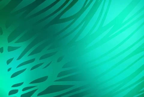 Light Green vector blurred shine abstract background. Stock Illustration
