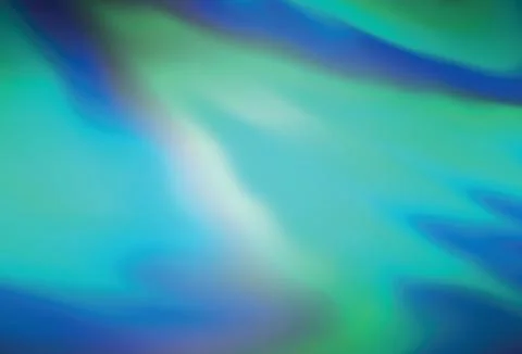 Light Green vector blurred shine abstract background. Stock Illustration