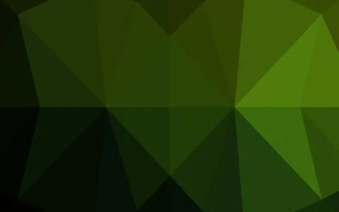 Light Green vector blurry hexagon pattern. イラスト素材