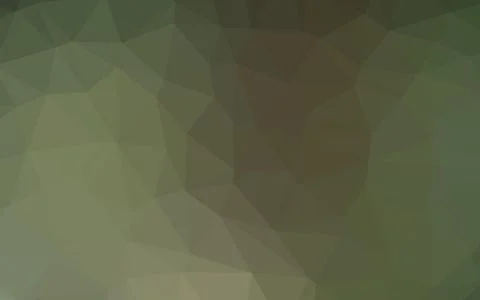 Light Green vector blurry triangle pattern. Illustrazione stock