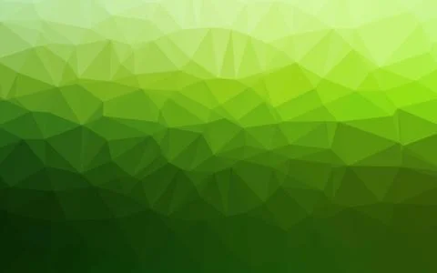 Light Green vector blurry triangle pattern. Stockillustratie