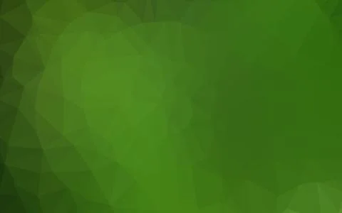 Light Green vector blurry triangle pattern. Illustrazione stock