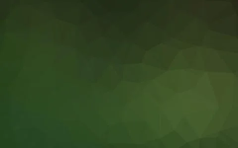 Light Green vector blurry triangle pattern. Illustrazione stock