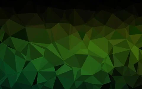 Light Green vector blurry triangle pattern. 스톡 일러스트