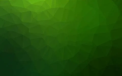 Light Green vector blurry triangle pattern. Stock Illustration