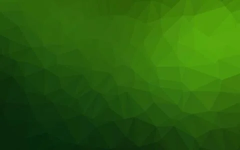 Light Green vector blurry triangle pattern. Illustrazione stock