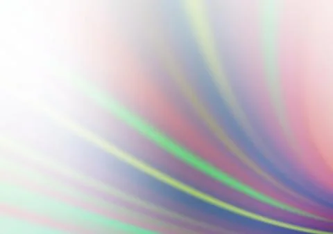 Light Green vector bokeh and colorful pattern. Stock Illustration