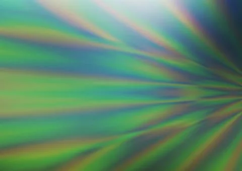 Light Green vector bokeh and colorful pattern. イラスト素材