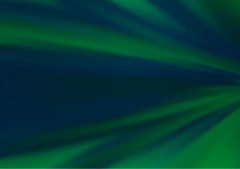 Light Green vector bokeh and colorful pattern. Stock Illustration