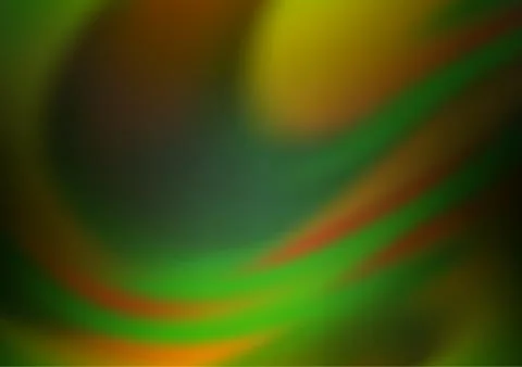 Light Green vector bokeh and colorful pattern. Stockillustratie