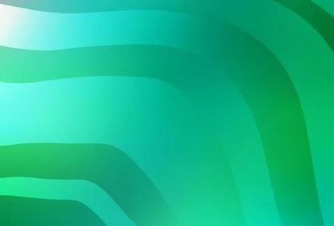 Light Green vector colorful abstract background. Stock Illustration
