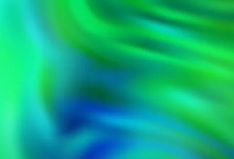 Light Green vector colorful blur backdrop. Stock Illustration