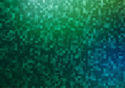 Light Green vector cover in polygonal style. Stock Illustration