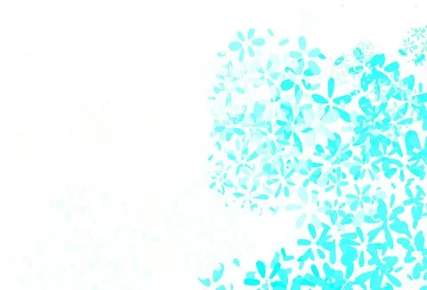 Light Green vector elegant pattern with leaves. Stock Illustration