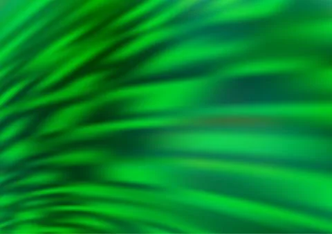 Light Green vector glossy abstract background. Stock Illustration