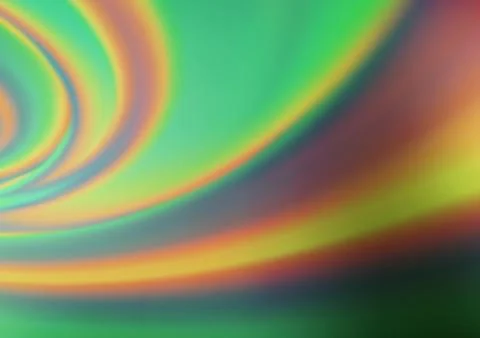 Light Green vector glossy abstract background. Stock Illustration